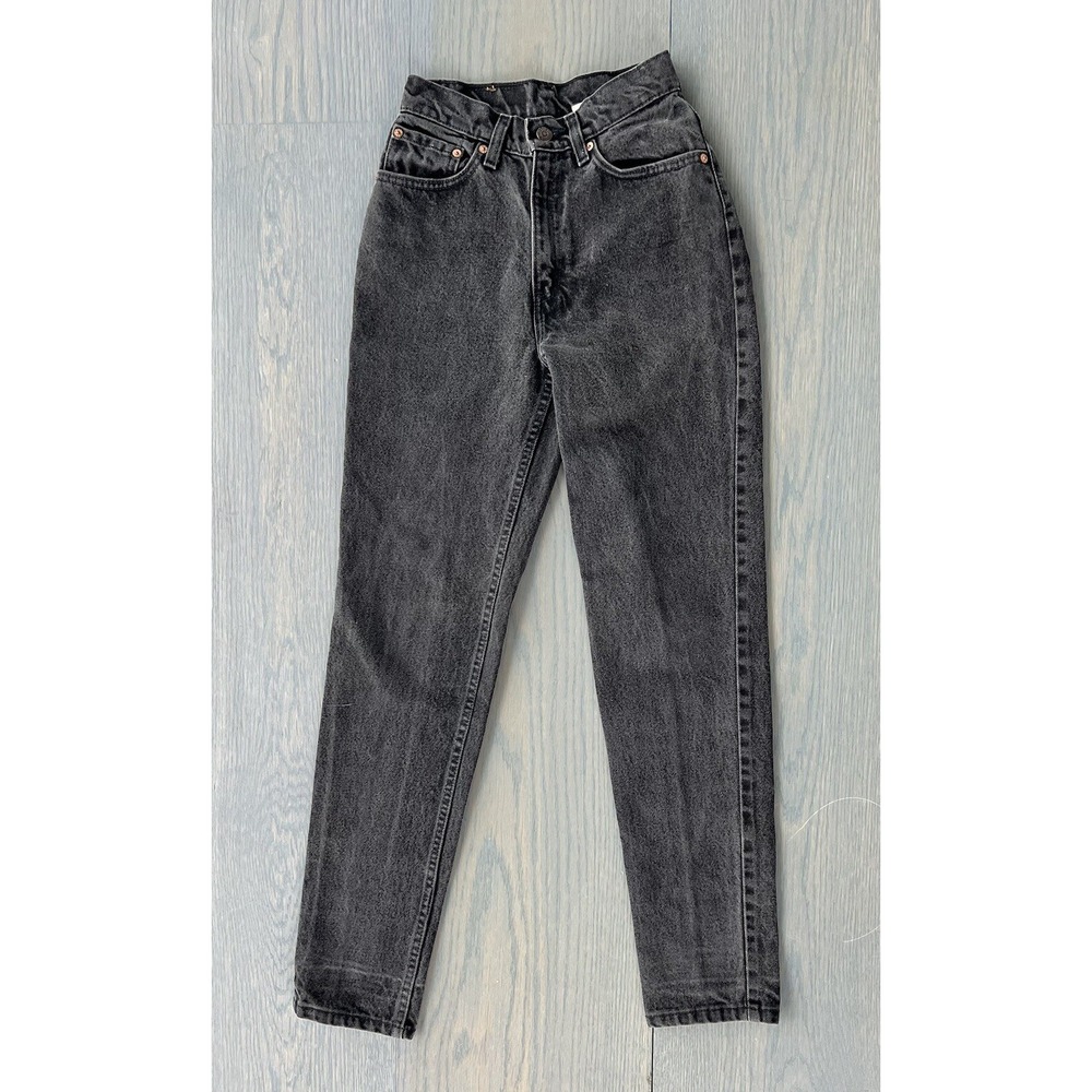 Vintage Levi's Jeans Juniors Size 3M Made In USA Gray